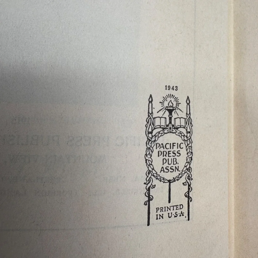 Life Sketches Of Ellen G. White‎ 1943 Edition Pacific Press Softcover